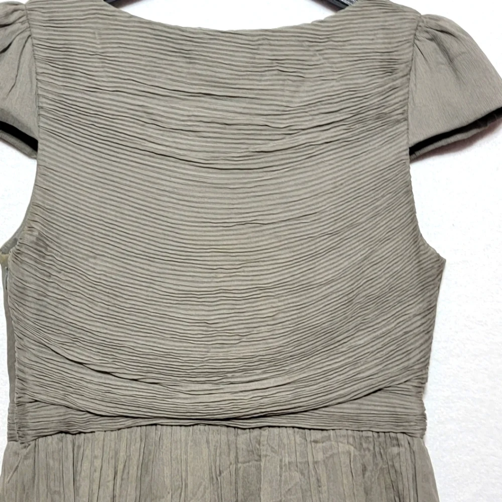J. Crew‎ Pure Silk Gray Women's Dress SIZE 6. #766